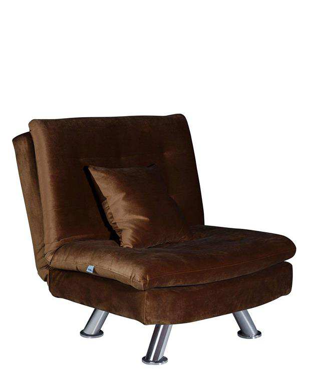 مبل تختخواب شو یک نفره چشمه نور مدل MA-508/1-BR
