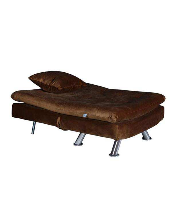 مبل تختخواب شو یک نفره چشمه نور مدل MA-508/1-BR