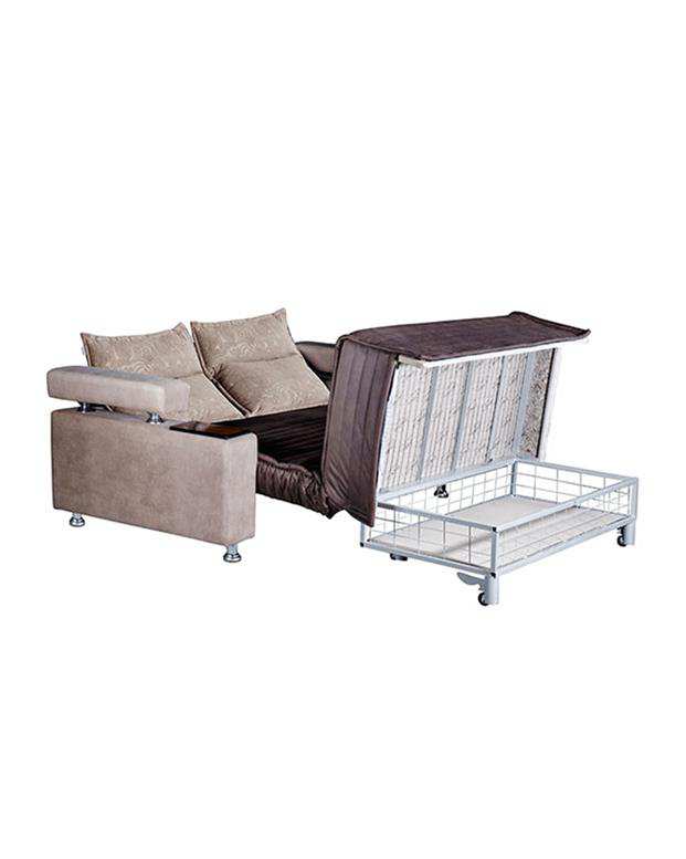 مبل تخت شو دو نفره چشمه نور مدل MA-503/140-BR-CR