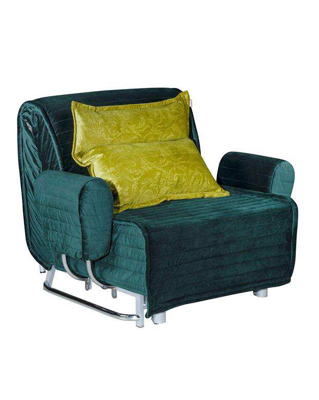 مبل تخت شو یک نفره چشمه نور مدل MA-502/80-DGR