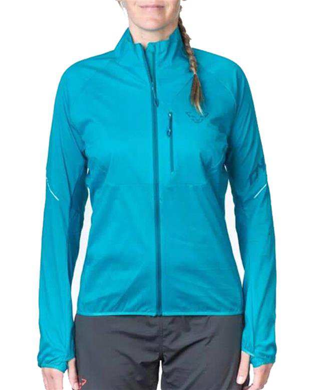 کاپشن زنانه بادگیر کوهنوردی آبی Dynafit Alpine Wind Women’s