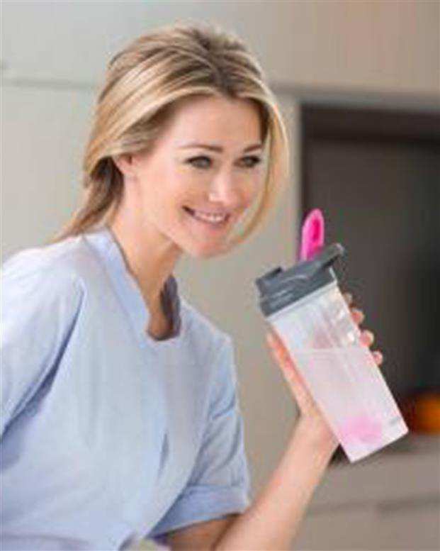 شیکر Contigo Shake & Go Fit 820ml صورتی کنتیگو