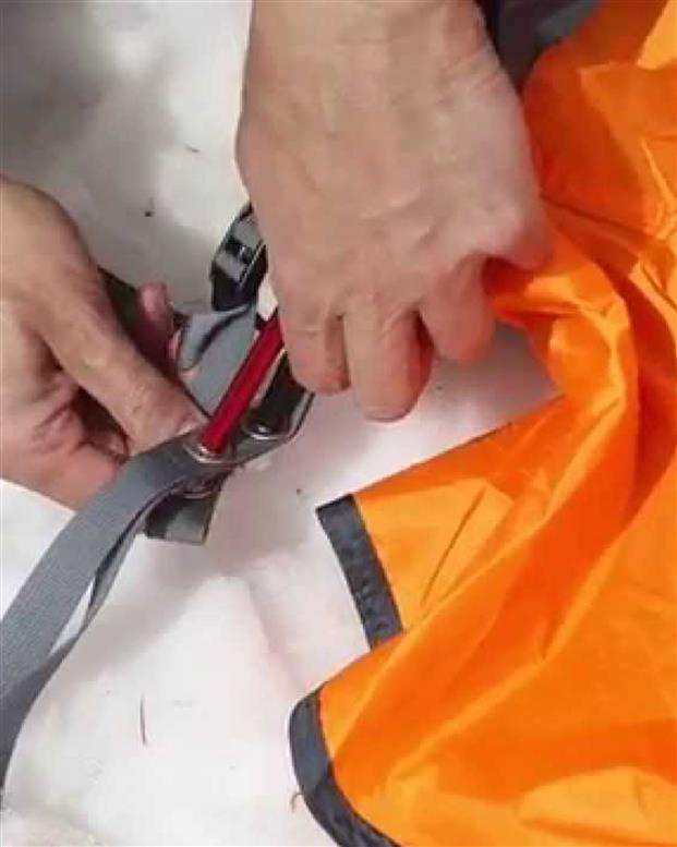 چادر 2 نفره ملینیوم Snow Hawk T2009t Tent نارنجی اسنو هاوک