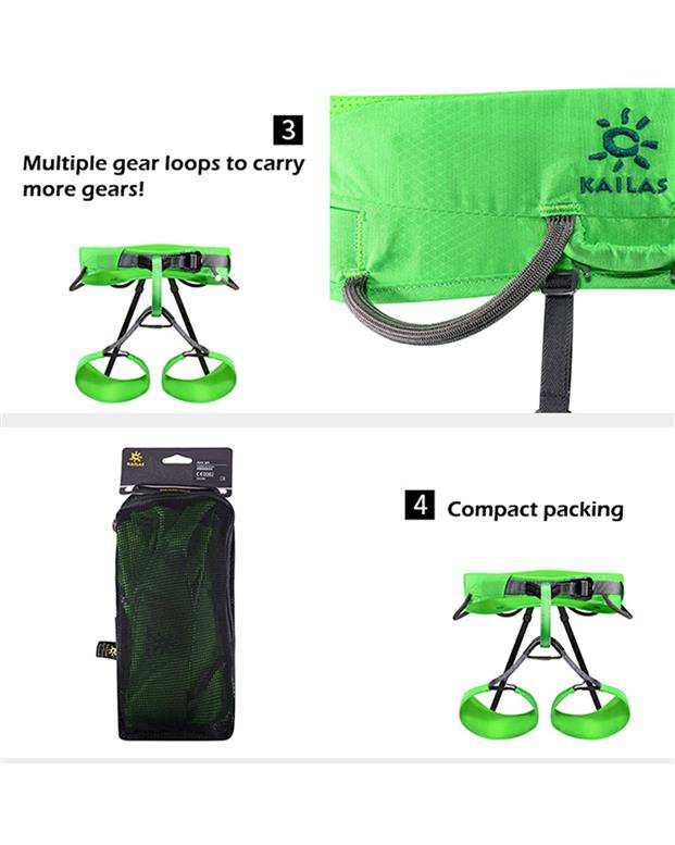 هارنس KAILAS Pneuma Harness KE731005 سبز کایلاس