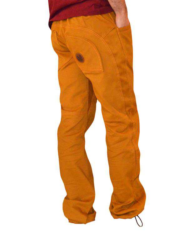 شلوار کتان مدل مگاتاپ Megahandz Mega Top pant خردلی مگاهندز