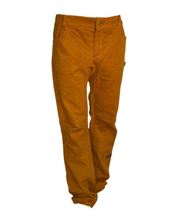شلوار کتان مدل مگاتاپ Megahandz Mega Top pant خردلی مگاهندز