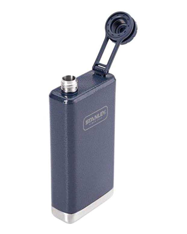 فلاسک کتابی استنلی سرمه ای Stanley Adventure SS Flask 236 ml