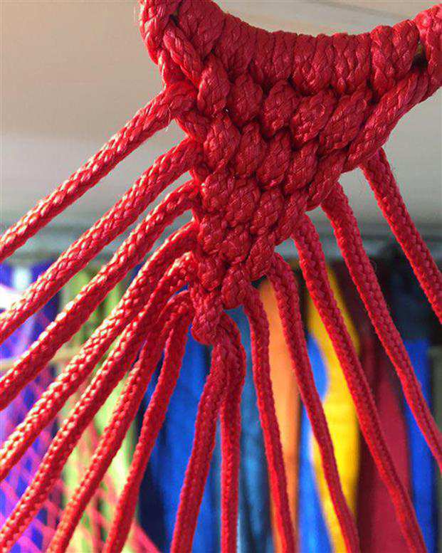 ننو یا تخت آویز تبریز Tabriz Hammock قهوه‌ ای تیره
