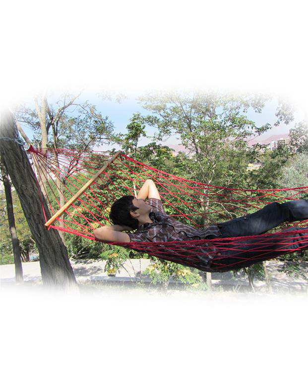ننو یا تخت آویز تبریز Tabriz Hammock قهوه‌ ای تیره
