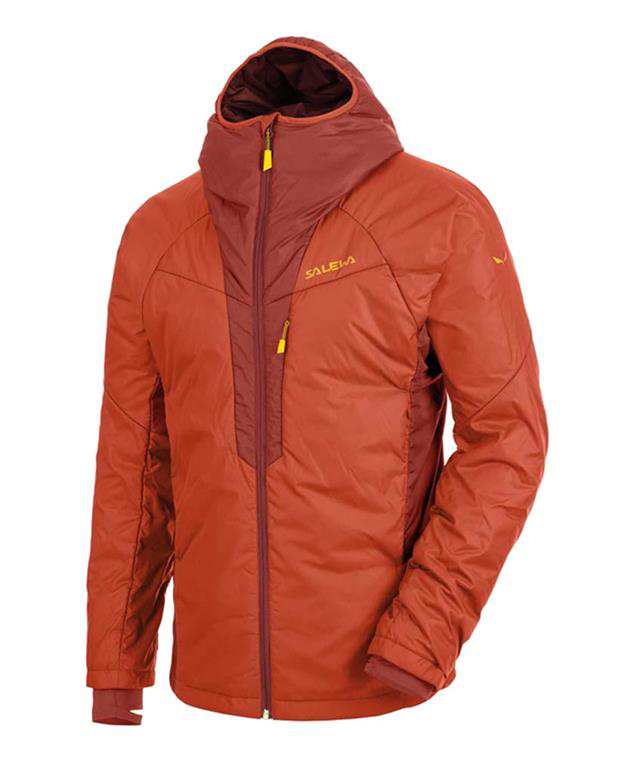 کاپشن مردانه پریمالوفت نارنجی سالیوا SALEWA ORTLES JACKET
