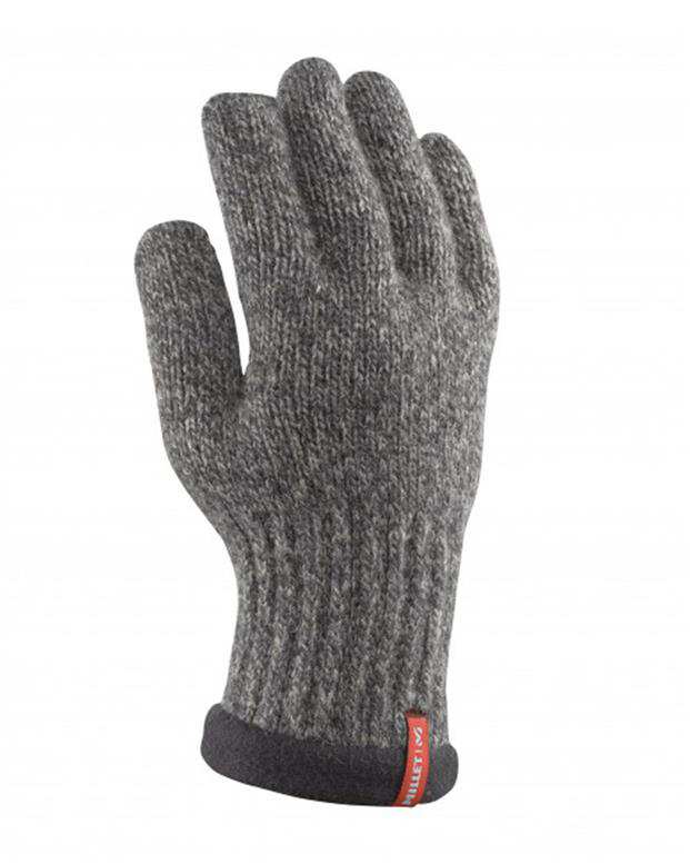 دستکش پشمی میلت خاکستری millet wool glove MIV4020
