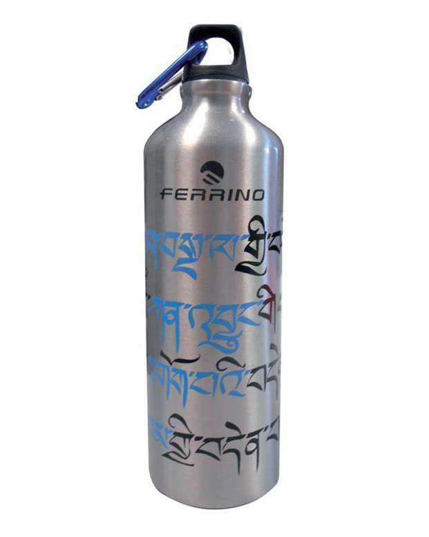 قمقمه 0.75 لیتری Ferrino Alu Drink Flip 0,75L استیل فرینو