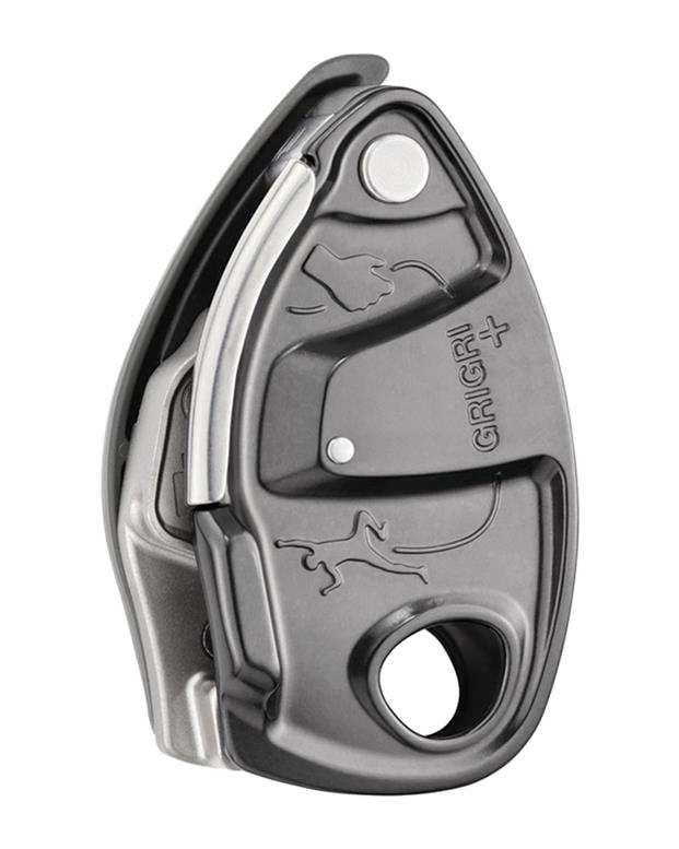 ابزار حمایت و فرود مدل Grigri Plus Belay device خاکستری پتزل