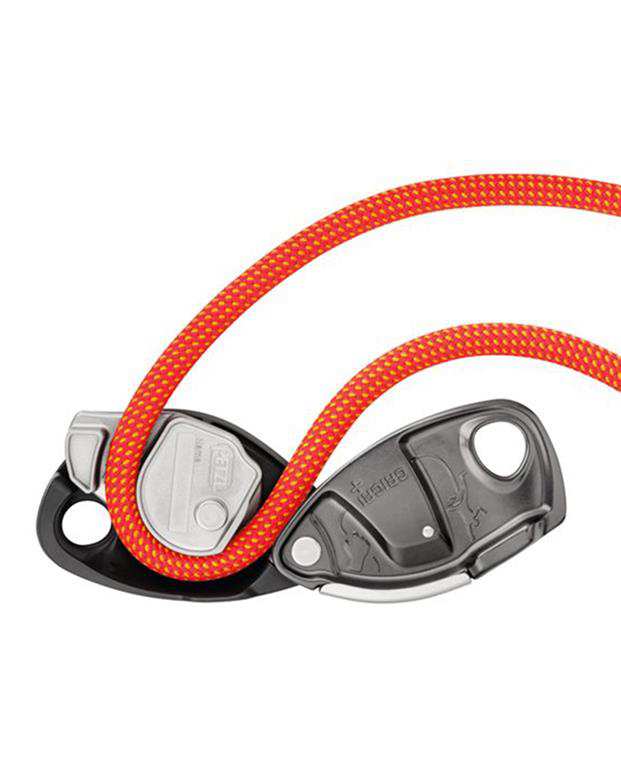 ابزار حمایت و فرود مدل Grigri Plus Belay device خاکستری پتزل