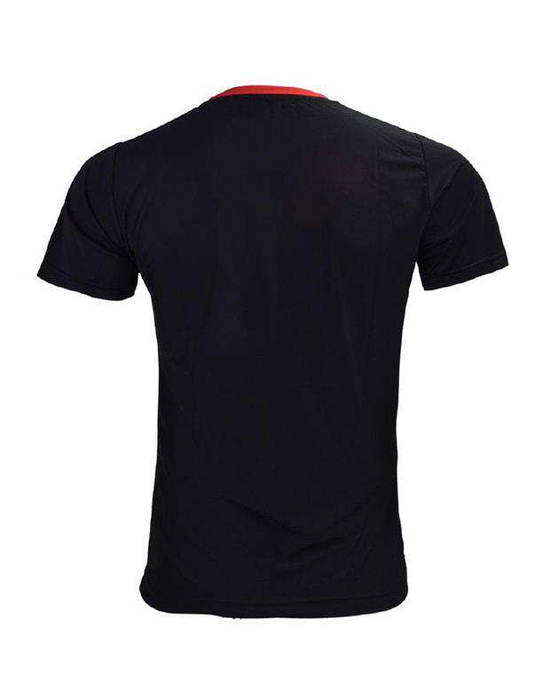 تی شرت مردانه مشکی قرمز TS134 تکنیک