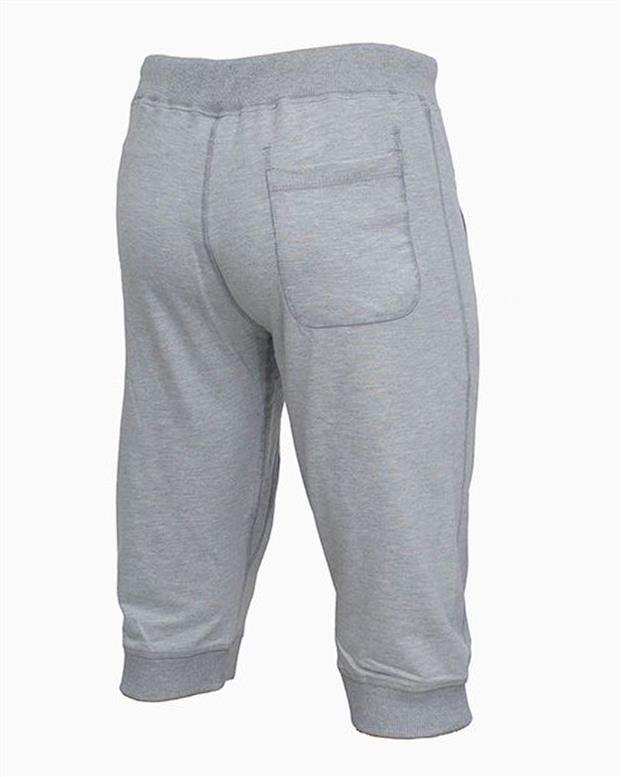 شلوارک ورزشی نخی دمپاکش مردانه ملانژ SH117 تکنیک