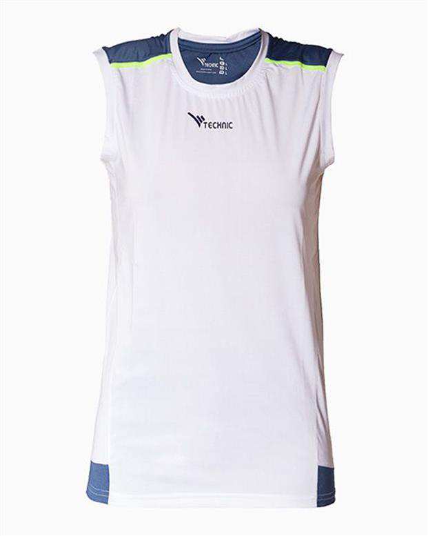 تاپ ورزشی مردانه سفید TS122 تکنیک