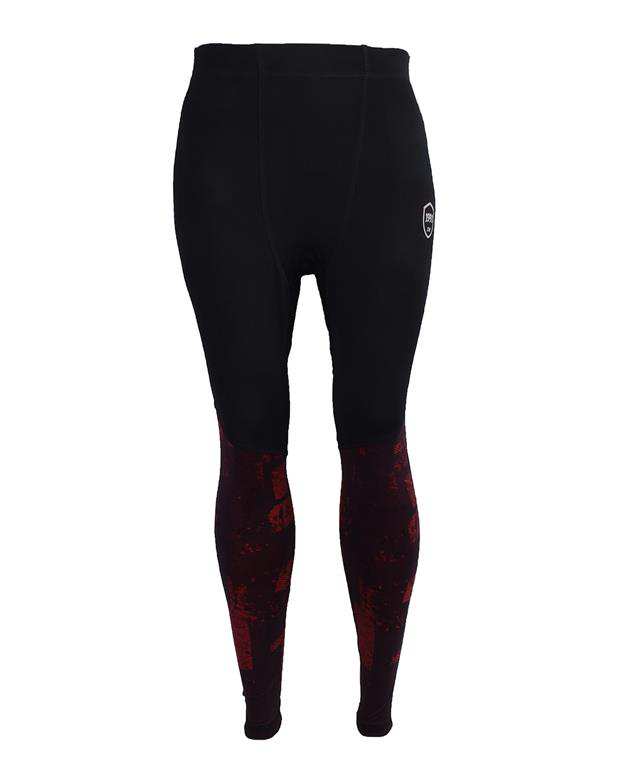 لگینگ مردانه مدل Metallic مشکی قرمز 1991