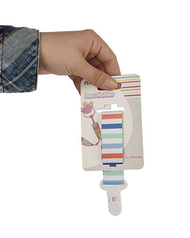بند پستانک مدل Colorful Stripes نینو