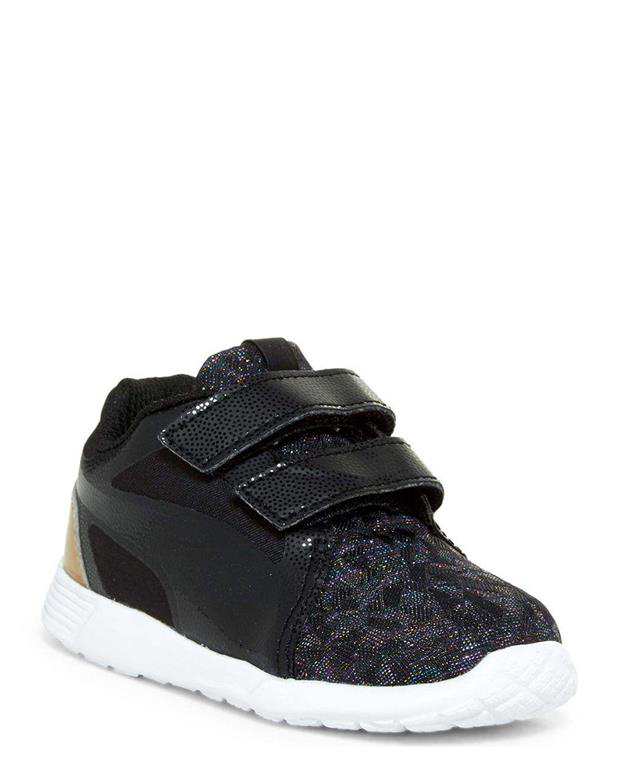 کفش ورزشی بچگانه مدل ST Trainer Evo Gleam مشکی طلایی پوما