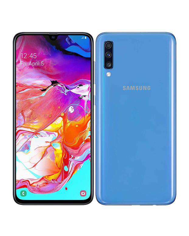 گوشی سامسونگ مدل Galaxy A70 دو سیم کارت 128 گیگابایت آبی