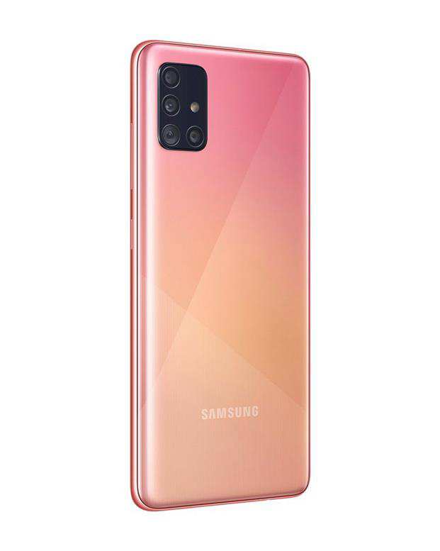 گوشی سامسونگ مدل Galaxy A51 دو سیم کارت 128 گیگابایت صورتی