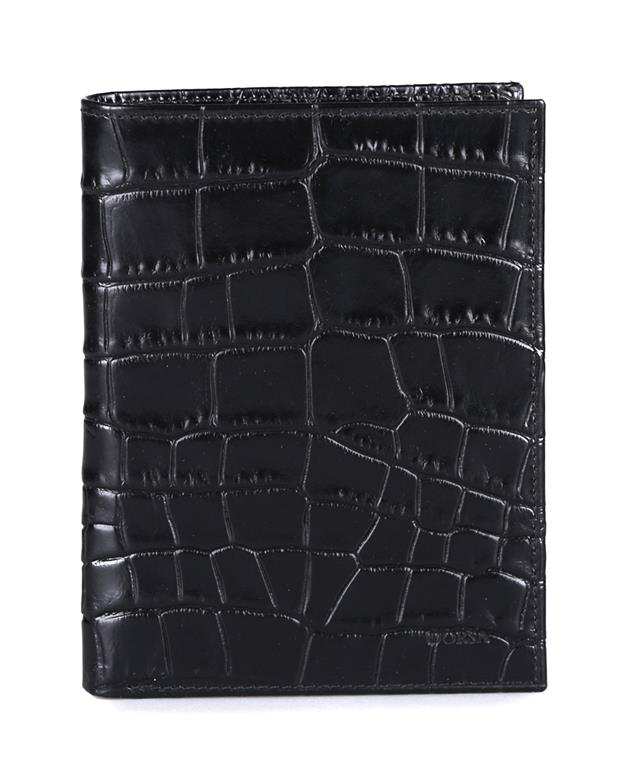 کیف پول چرم گاوی مردانه مشکی درسا