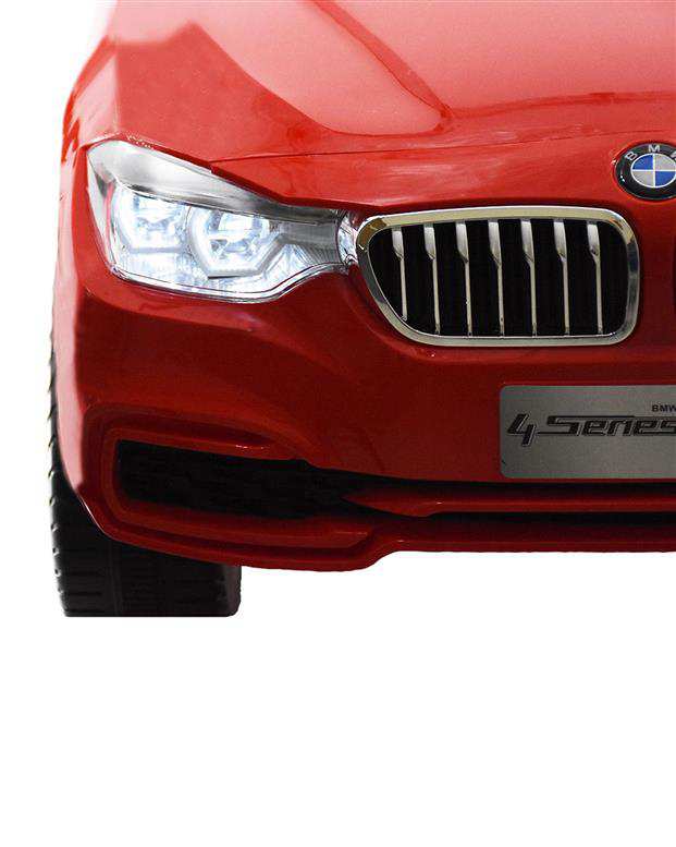 ماشین شارژی قرمز مدل BMW 4 Series Coupe