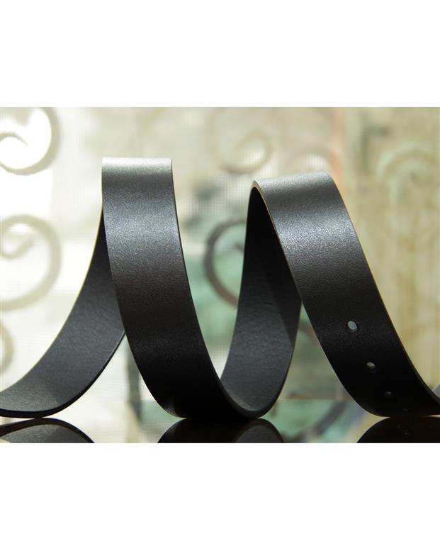 کمربند چرم مردانه کد Belt-103M مشکی چرم بیسراک