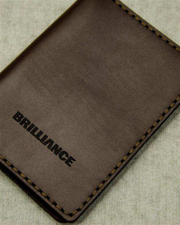 کیف چرمی مدارک خودرو برلیانس Brilliance-301 قهوه ای بیسراک