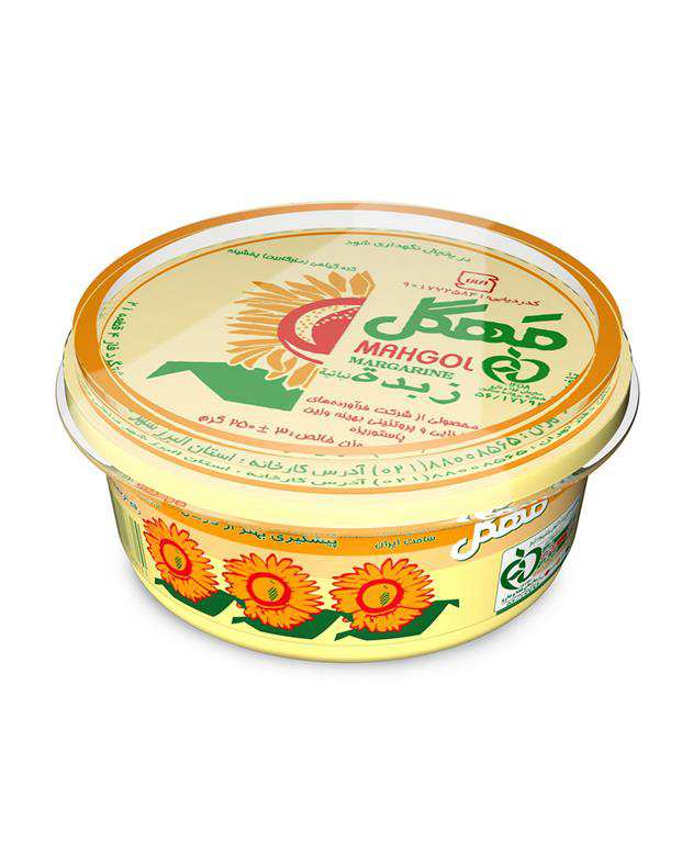 کره گیاهی مارگارین پخشینه 250 گرمی مهگل