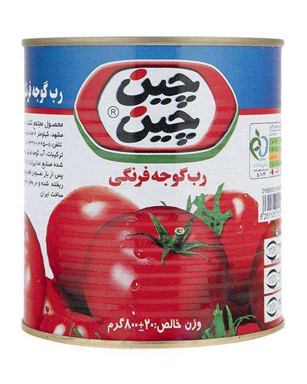 رب گوجه فرنگی 800 گرمی چین چین