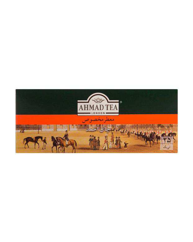 چای کیسه ای معطر مخصوص احمد بسته 25 عددی 