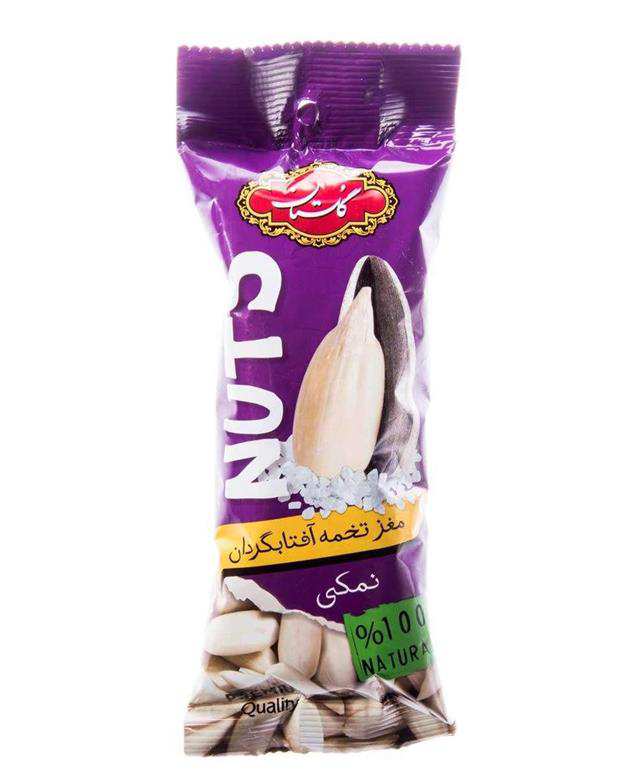 مغز تخمه آفتابگردان نمکی 40 گرمی گلستان