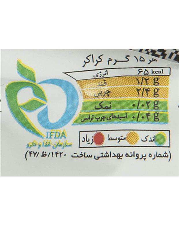 کراکر با طعم کاپوچینو 50 گرمی بیسکومن