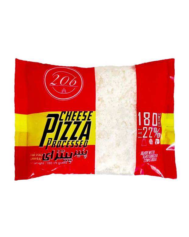 تاپینگ پیتزا رنده شده 180 گرمی 206