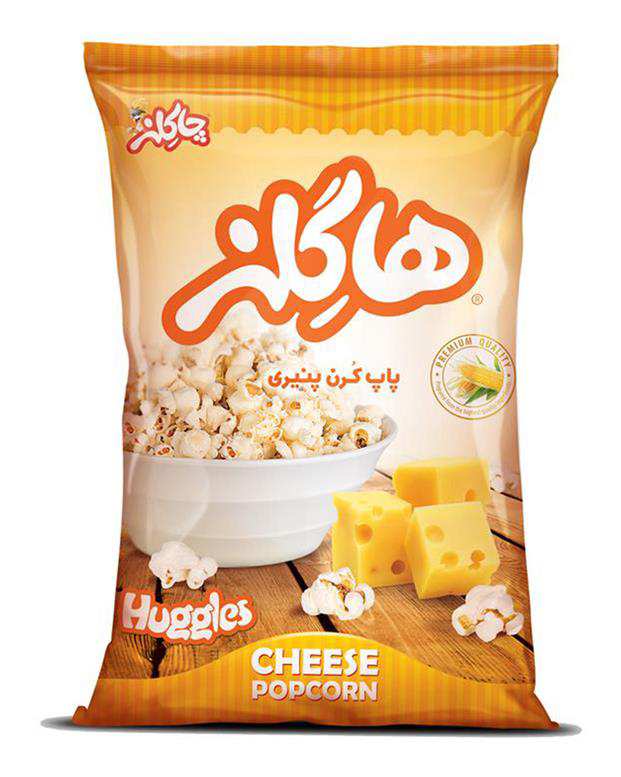 پاپ کرن پنیری 25 گرمی چاکلز