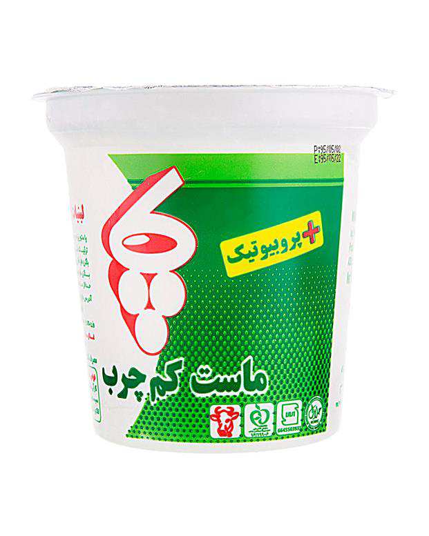 ماست کم چرب پروبیوتیک 750 گرمی پاک