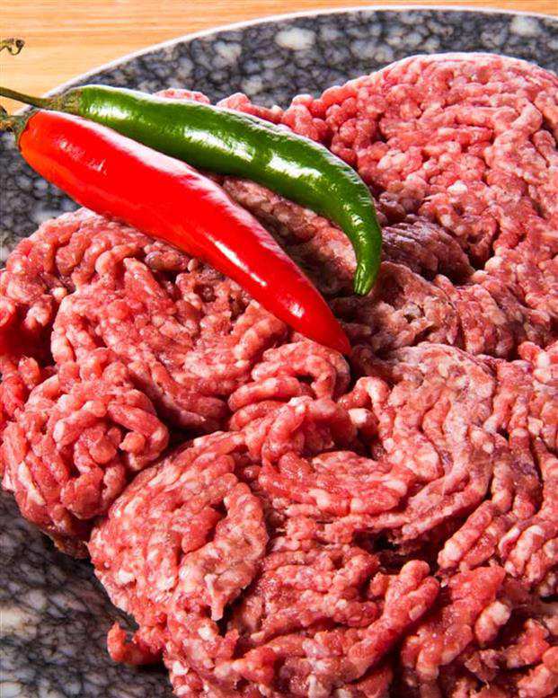 گوشت چرخکرده مخلوط گوساله و گوسفند 900 گرمی مهیا پروتئین