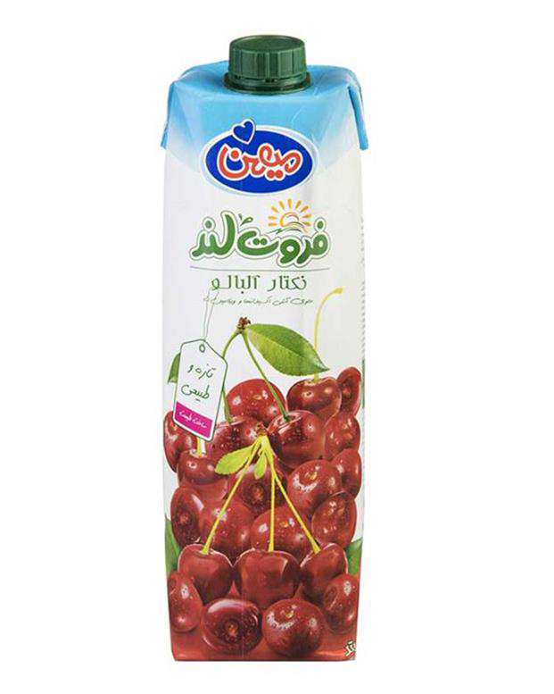 نکتار آلبالو 1 لیتری میهن