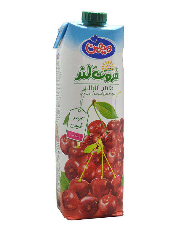 نکتار آلبالو 1 لیتری میهن