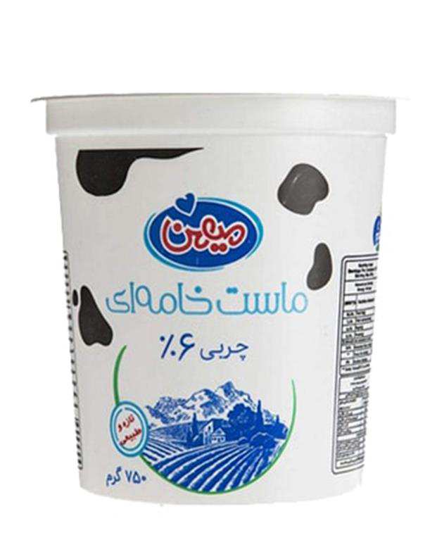 ماست خامه ای 750 گرمی میهن
