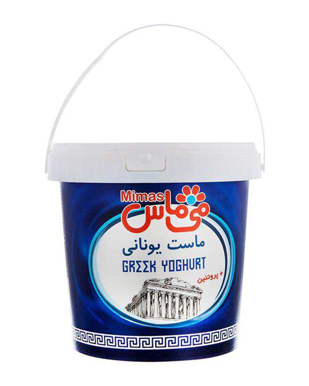 ماست یونانی پر چرب سطلی 1500 گرمی می ماس