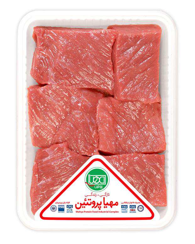 گوشت خورشتی گوساله 800 گرمی مهیا پروتئین
