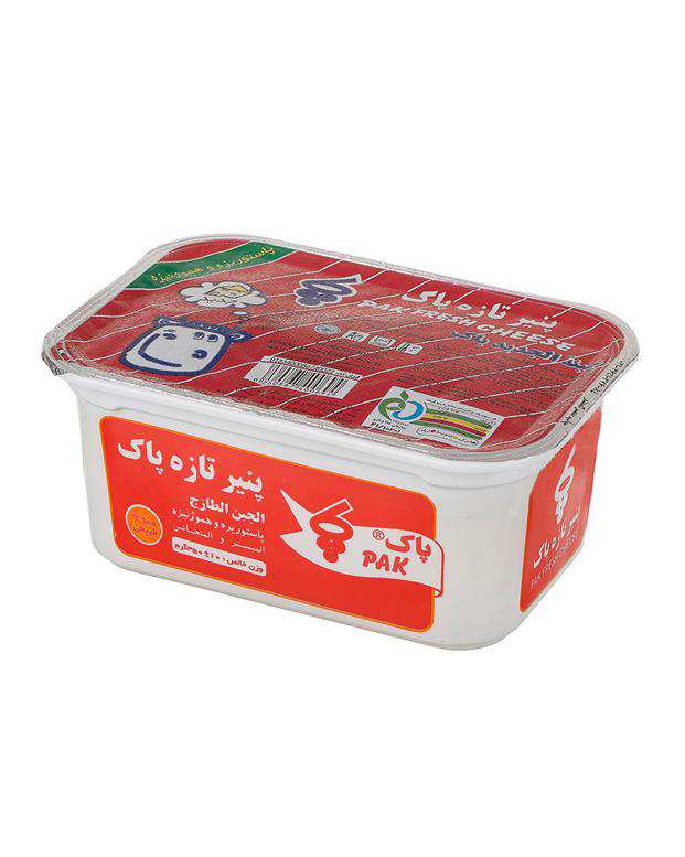 پنیر تازه 350 گرمی پاک