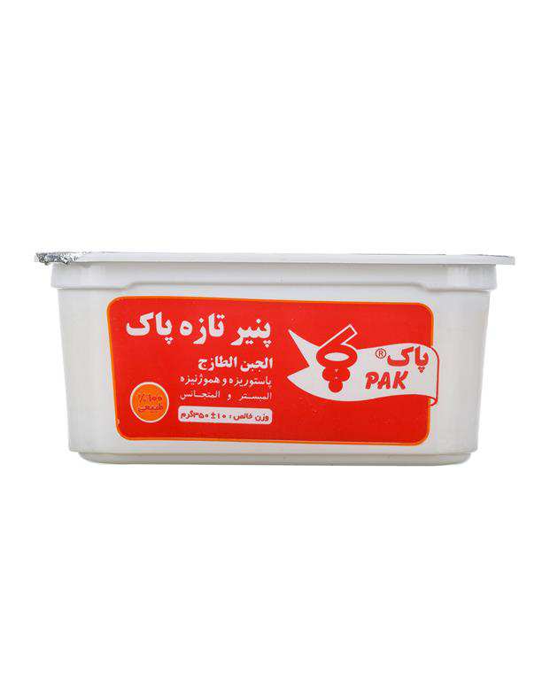 پنیر تازه 350 گرمی پاک