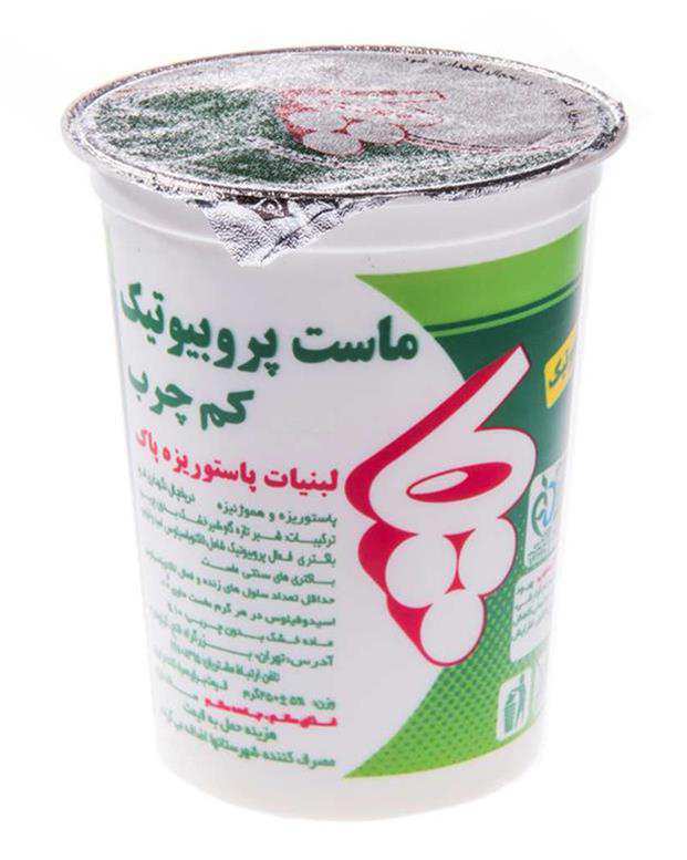 ماست کم چرب پروبیوتیک 450 گرمی پاک