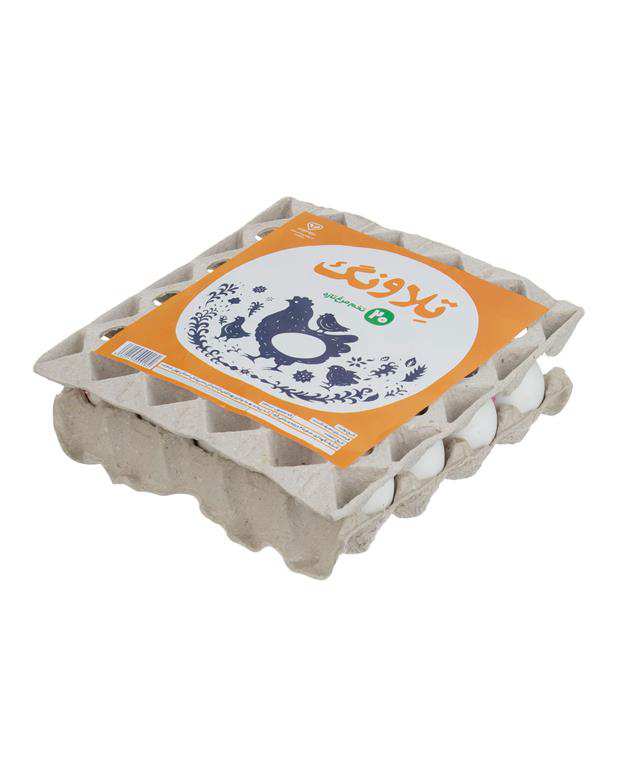 شانه 20 عددی تخم مرغ درپوش دار تلاونگ