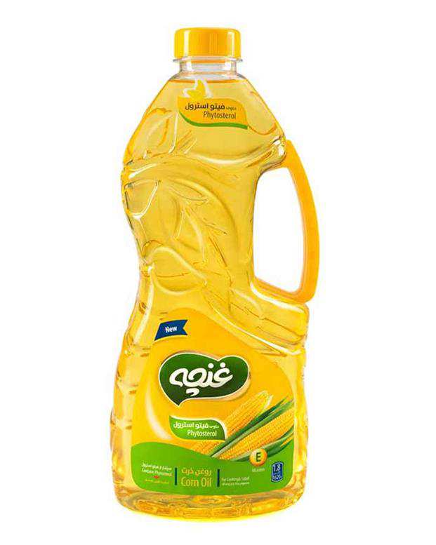 روغن مایع ذرت  1620 گرمی غنچه