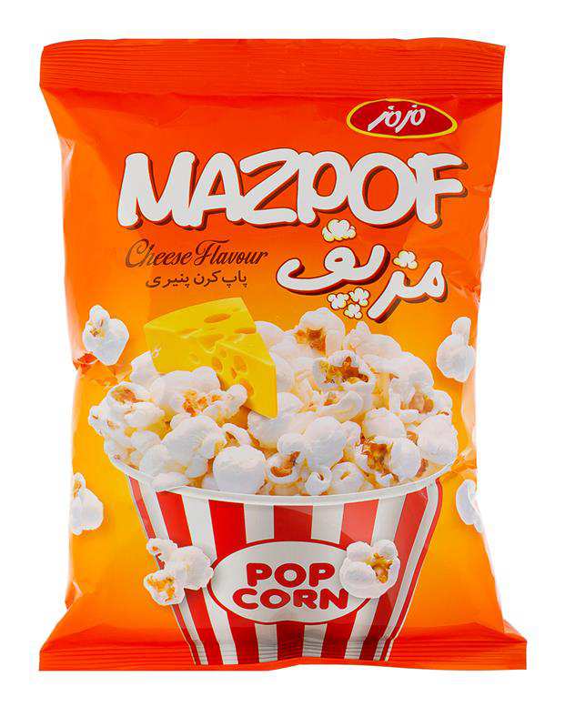 پاپ کرن پنیری 60 گرمی مزپف مزمز